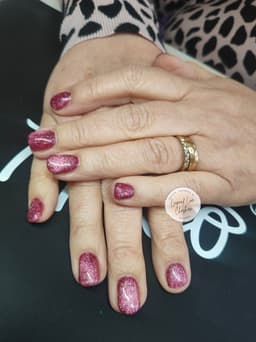 Cats eye over Clear BIAB Manicure 💅