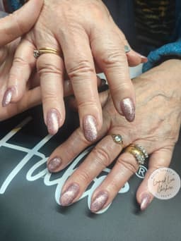 A-List over a clear biab