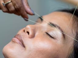 Eyebrow Threading
