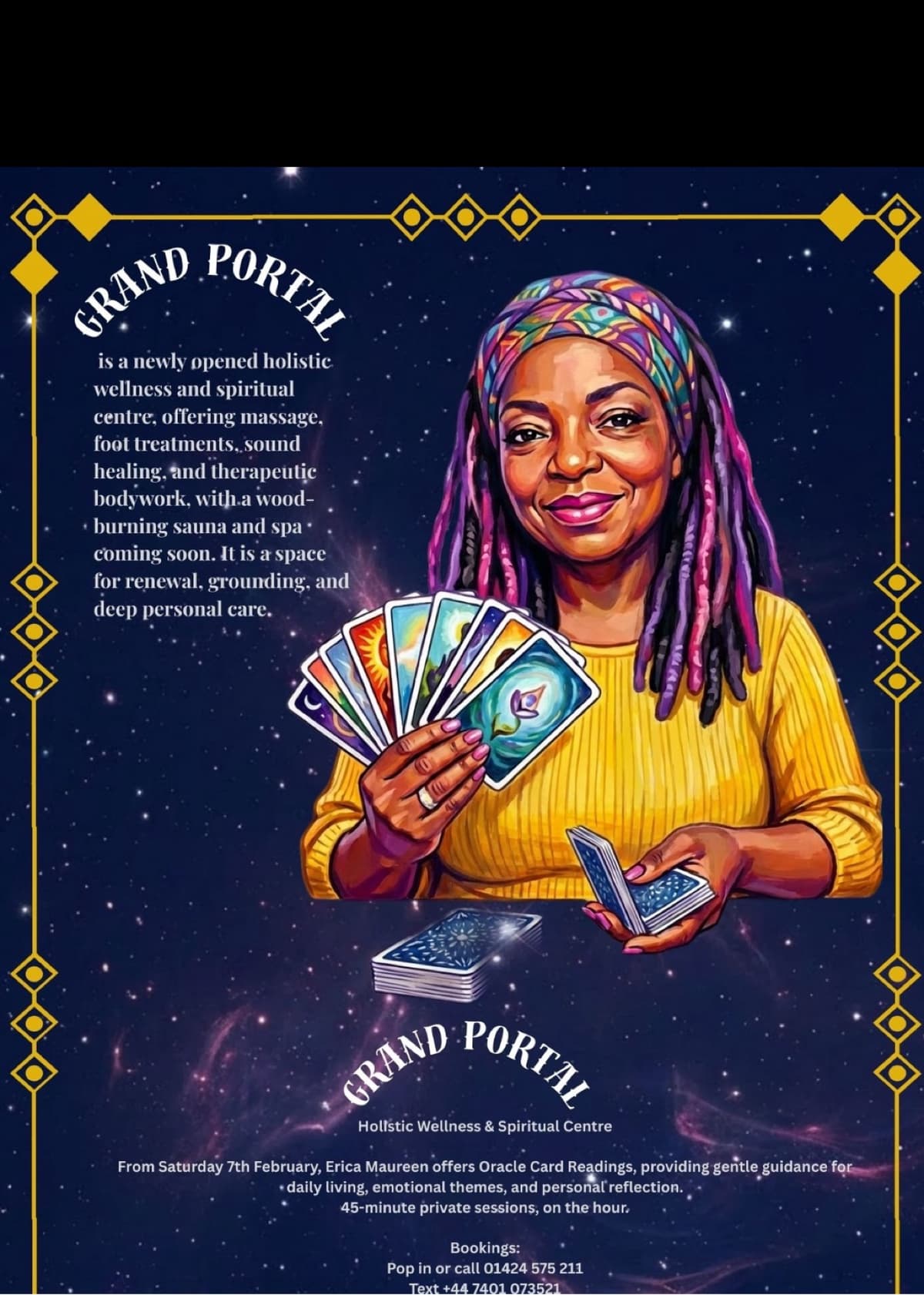 Erica is with us every other Saturday 12-5