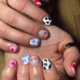 Biab infill with nail design