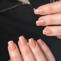 BIAB with Tier 2 Nail Art
