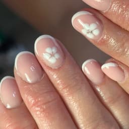 BIAB with Tier 1 Nail Art