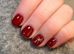 BIAB with Tier 1 Nail Art