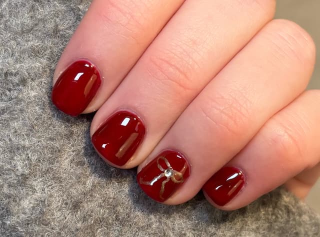 BIAB with Tier 1 Nail Art