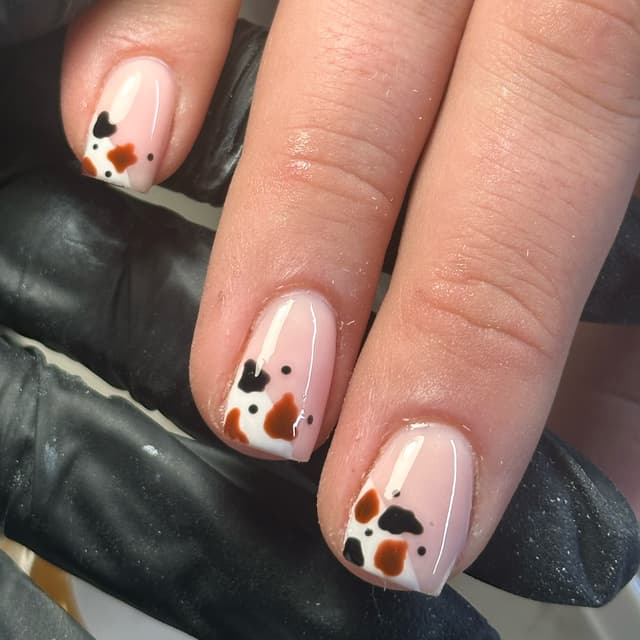 BIAB with Tier 1 Nail Art