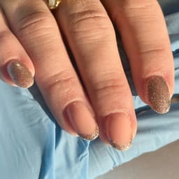 BIAB with Tier 1 Nail Art