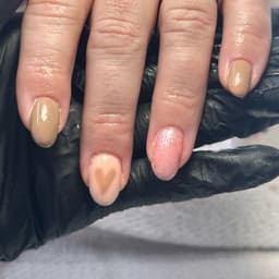 BIAB with Tier 1 Nail Art