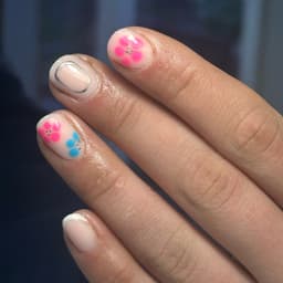 BIAB with Tier 2 Nail Art