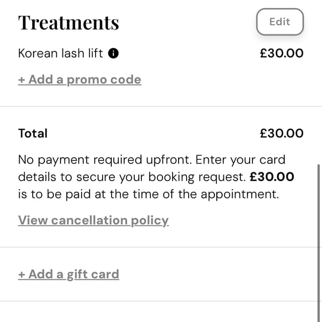 Scroll down to promo code