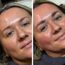 Before & After Brow Lami X LVL