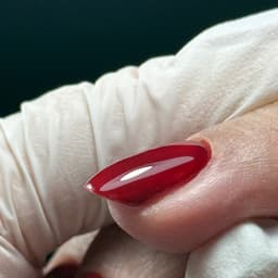 Close up to cuticle !