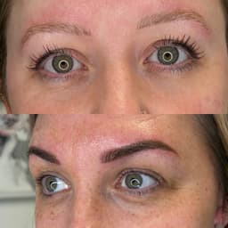 Microblading/machine brows