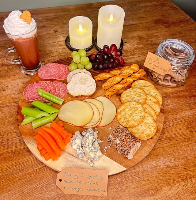 Graze board at The ASMR Sanctuary
