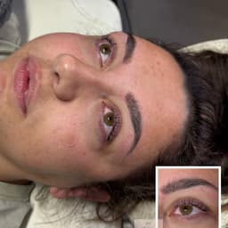 Korean Lashlift and brow tidy