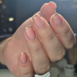 Builder Gel French Mani and Tier 1 Nail Art