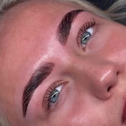 brow lam, wax & tint + lash lift & tint