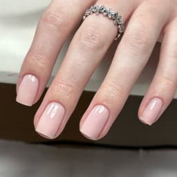 Plain Hard Gel Manicure