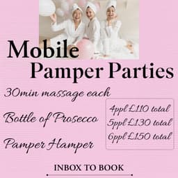 Message me to enquire or to book