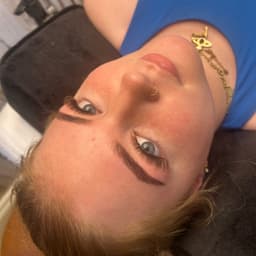 Brown wispy Russians & hybrid brow tint/wax