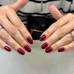 Hard Gel with Gel Polish