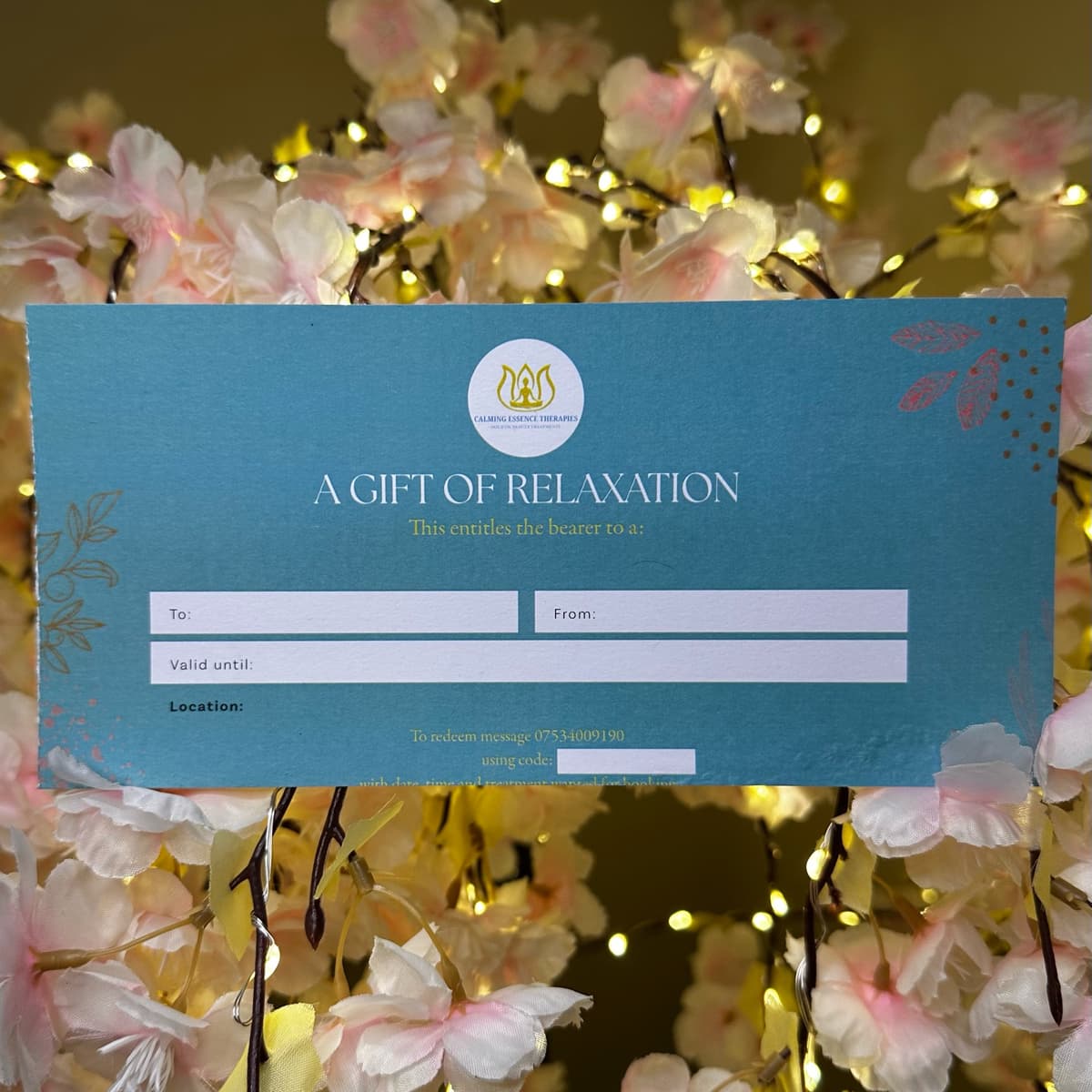 To purchase a physical or digital gift card for any specific treatment or price please TEXT me directly with your enquiry at 07534009190