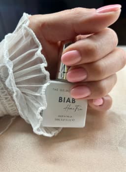 💖Pretty in pink💖BIAB nails🌸