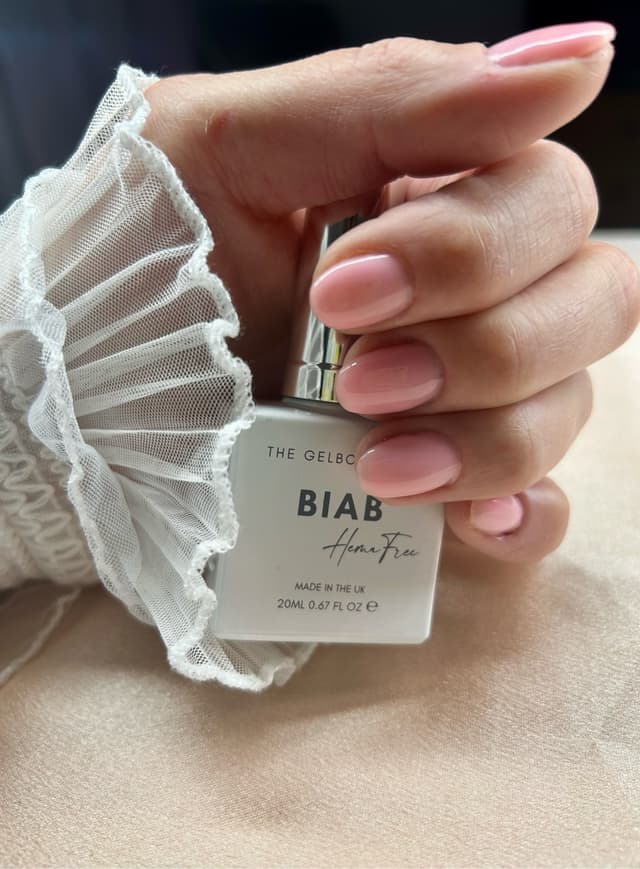 💖Pretty in pink💖BIAB nails🌸