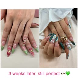 💚🌸 after 3 weeks still perfect ✨