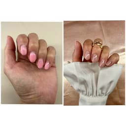 2 weeks old BIAB ➡️ new nude set 🤍Natural,glossy,elegant ✨