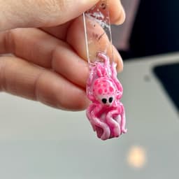 3D octopus 🐙 nail art 💕