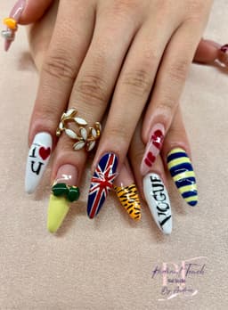 Extreme art set/London Fashion Story 💅🏻