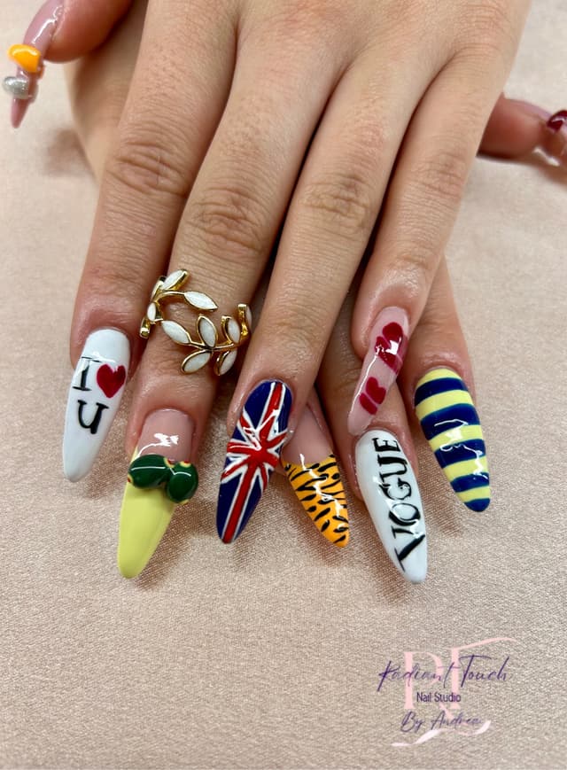 Extreme art set/London Fashion Story 💅🏻