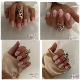 New hard gel set S/M soft baby boomer🤍