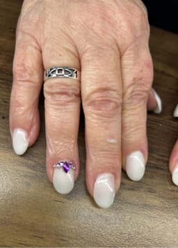 Clean Milky nails✨