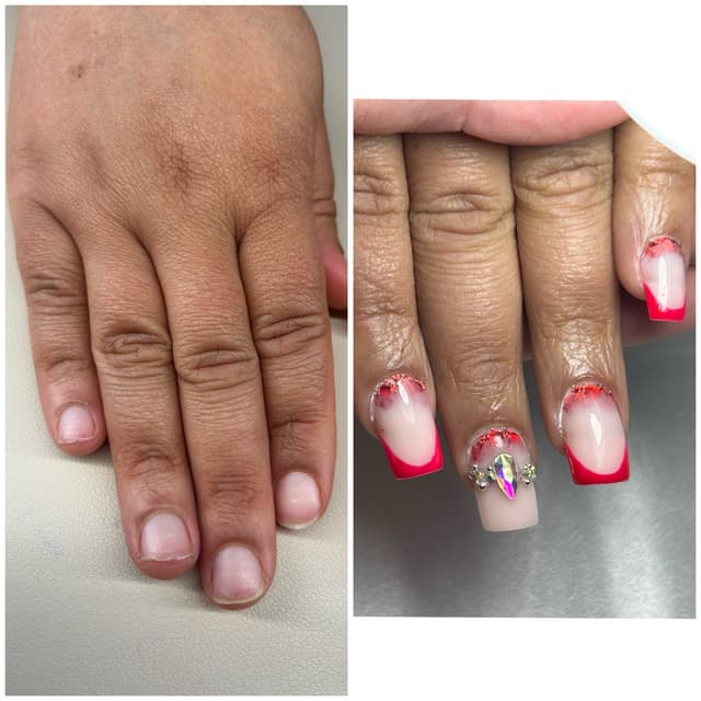 Before & after