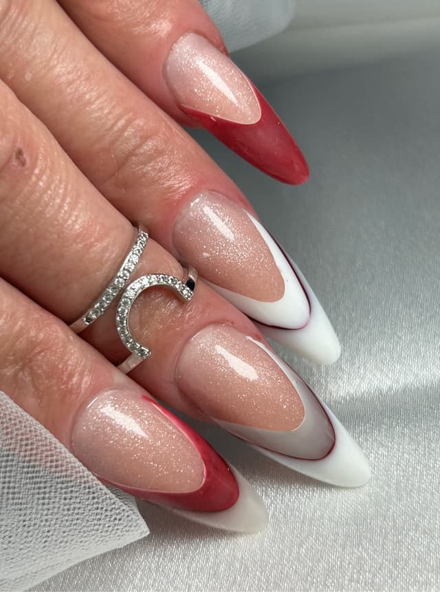 Sculpted double filed french