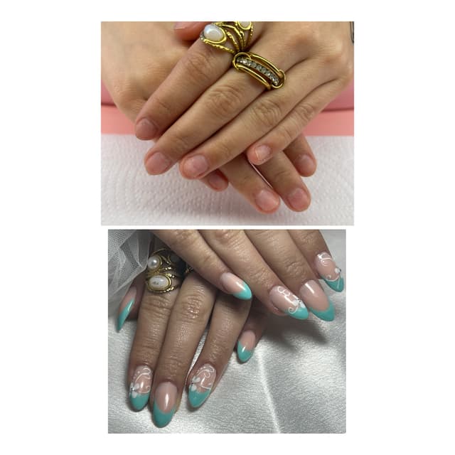 Before & after