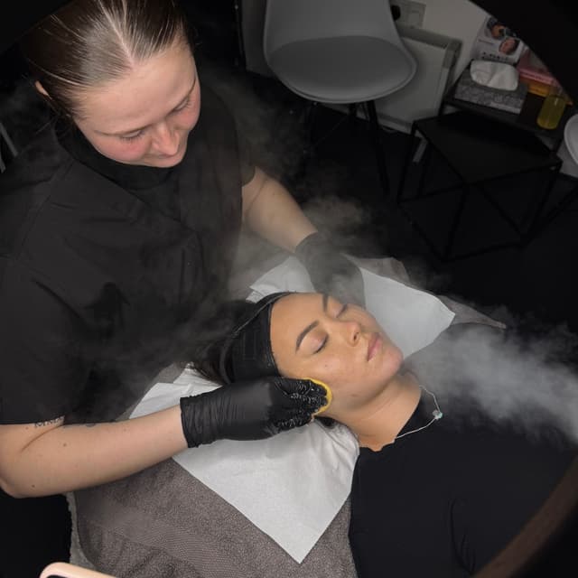 Double cleanse and steam