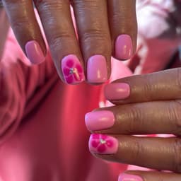 BIAB & simple nail art