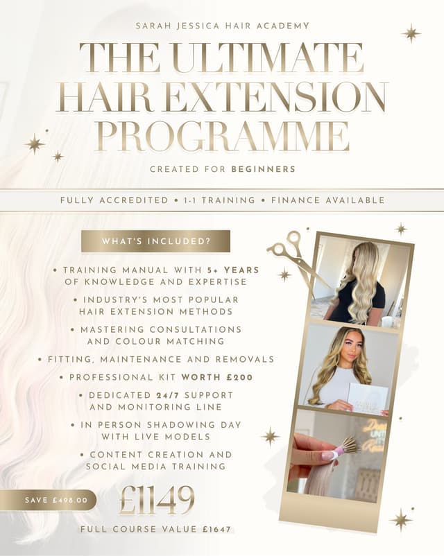 The Ultimate Hair Extension Programme