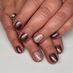 Strength gel - flex & Gelish & nail art