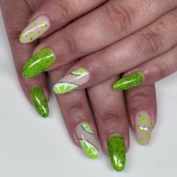 Strength gel - flex & Gelish & nail art