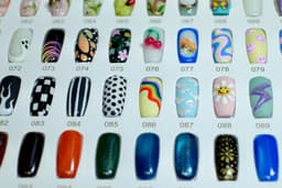 Inside the nail art book