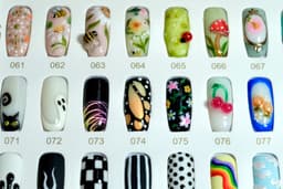 Inside the nail art book