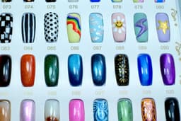 Inside the nail art book