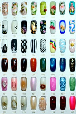 Inside the nail art book