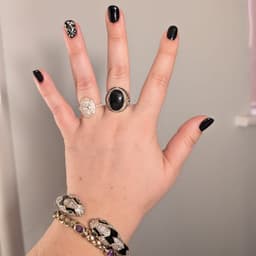 Prescriptive manicure + gel colour + nail art tier 3