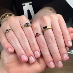 Prescriptive manicure + without gel colour + nail art tier 2