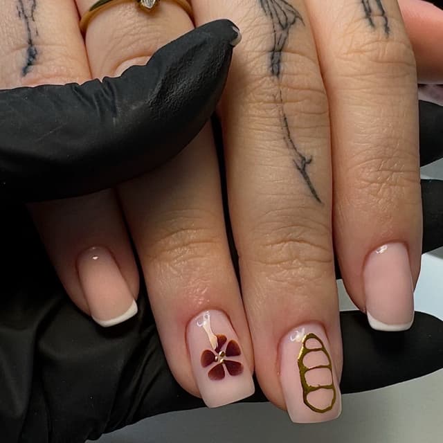 BIAB Infill - Nail Art